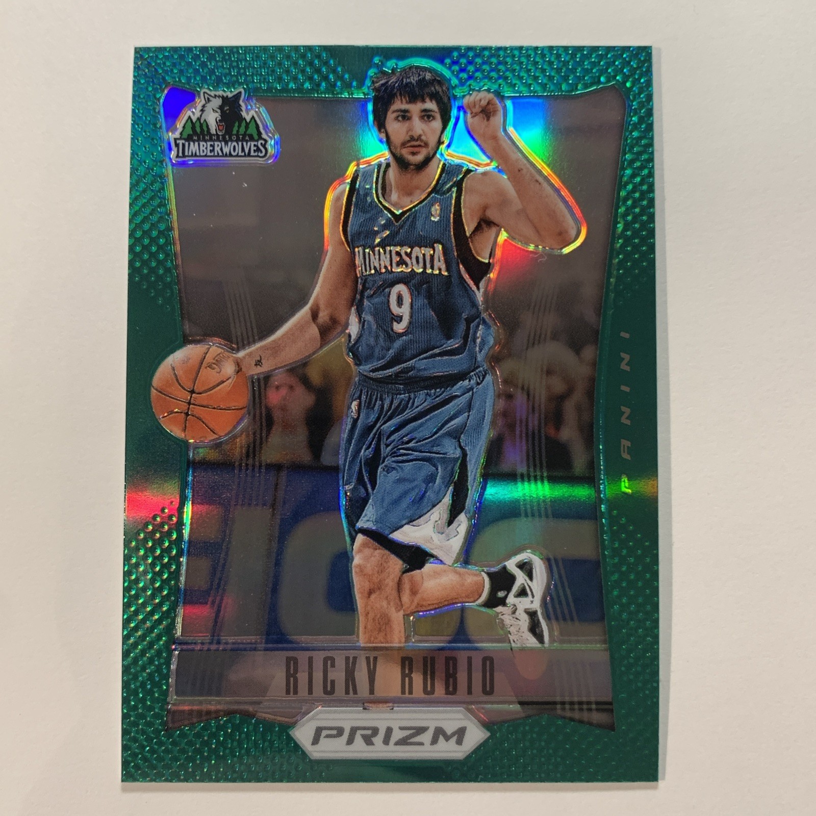 Ricky Rubio 2012-13 Panini Prizm Prizms Green Refractor SP #48