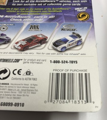 Hot Wheels AcceleRacers Rivited Metal Maniacs 4/9 *READ* DAMAGED