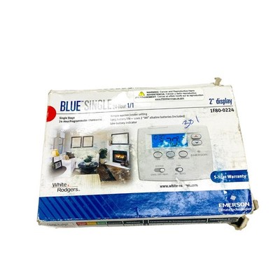 White-Rodgers Emerson 1F80-0224 Digital 24 Hours Programmable Thermostat - New
