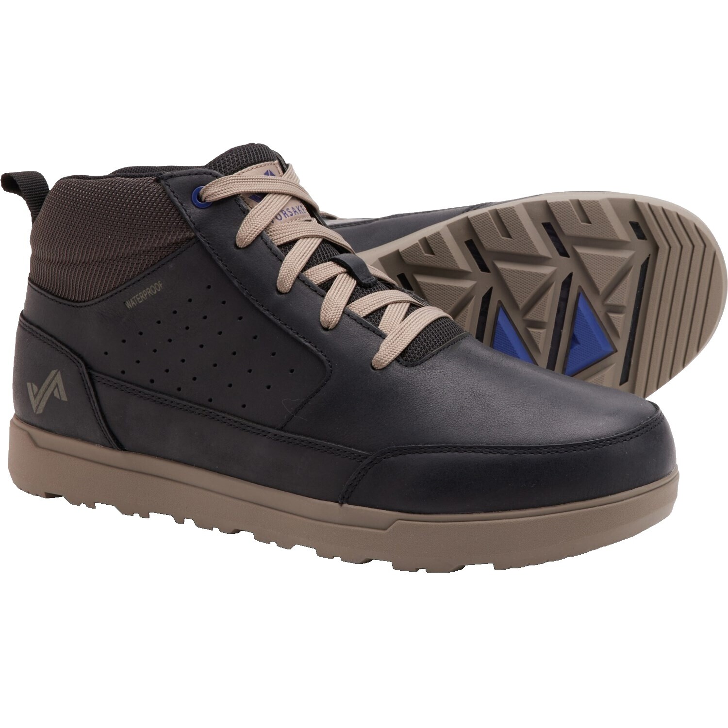Forsake Phil Chukka Boots Men\'s 9.5 Gray Leather Lace Up Ankle Outdoor Casual Forsake Phil Chukka - Mens Casual Leather Mid-Top Togo | Ubuy main image 2