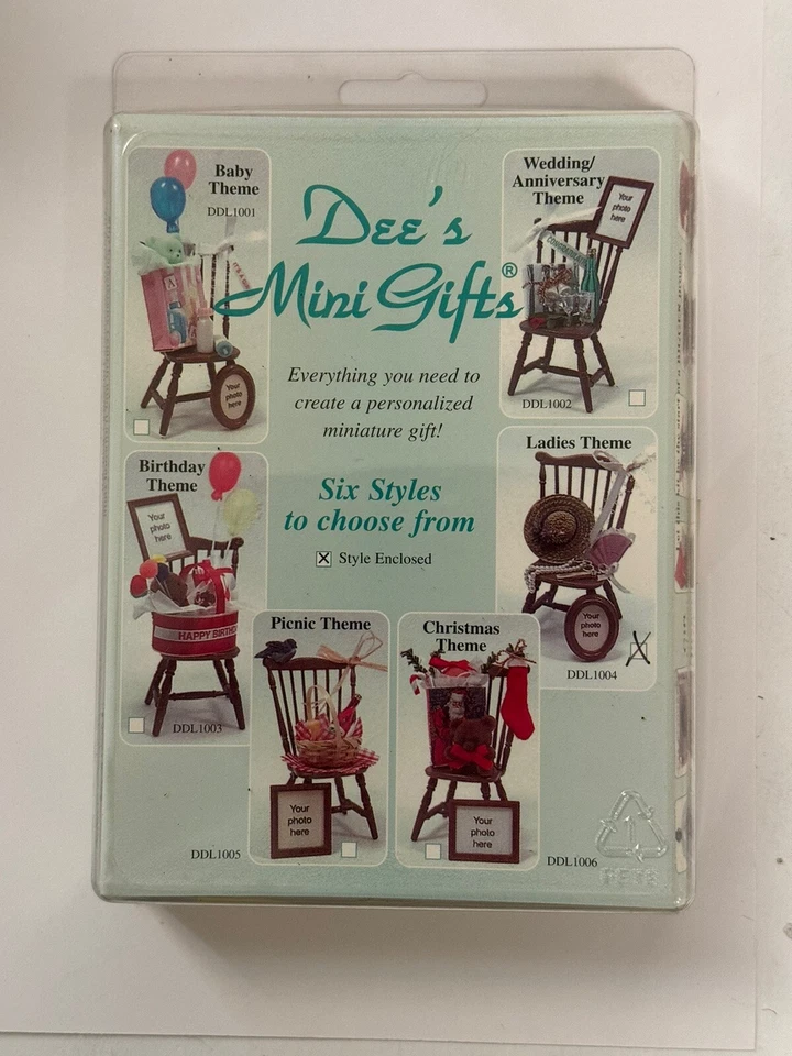 Dollhouse Miniature - Dee's Mini Gifts - Personalized Gift Kit - Ladies Theme - Image 3 of 4