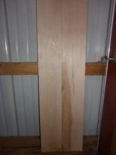 2PC HARD MAPLE LUMBER WOOD KILN DRIED BOARDS 40"X 5 15/16"X 1" LOT 470R FLAT