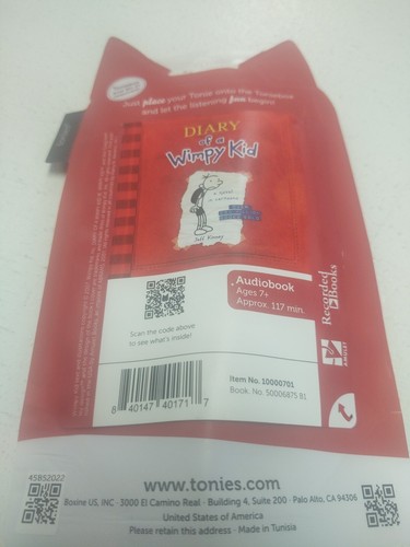 Figura Tonies Diary of a Wimpy Kid Audio Play - Imagen 2 de 2