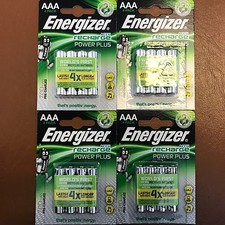 16 x Energizer Power Plus PreCharged AAA LR3 Rechargeable Batteries NiMH 700mAh 1.34 per battery