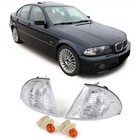 Weiße Blinker Paar Rechts Links passend für BMW 3er E46 Limousine Touring 98-01