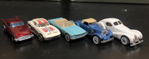 Hotwheels Classic Gift set 5 car pack vintage vehicles 1985 Rolls-Royce Loose