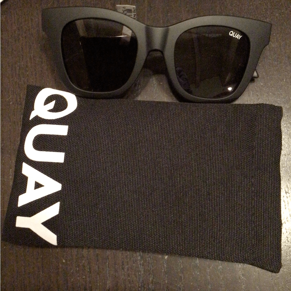 NEW! Quay After Hours black matte sunglasses | eBay