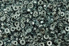 (1000) Serrated Flange #10 Hex Machine Screw Lock Nuts 10-24