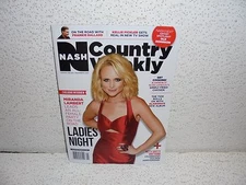 Country Weekly Magazine November 9 2015 Miranda Lambert Hot Cover ( Nash )