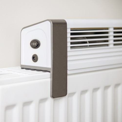 Low Power Radiator Fan Eco Energy Single Double Grill Top & Convention