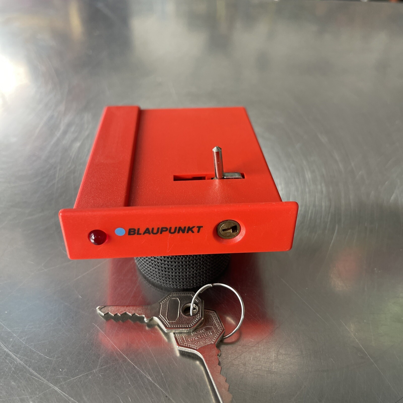 Oldtimer Blaupunkt Diebstahl Sicherungskassette für Autoradio DBGM 