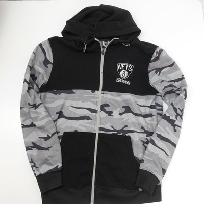 Brooklyn Nets Zip Front Hooded Jacket 