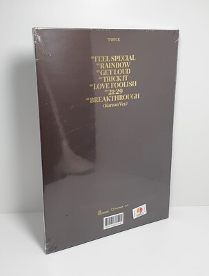 TWICE 8th Mini Album Feel Special C Ver. CD+88p Book+Lyrics Paper+