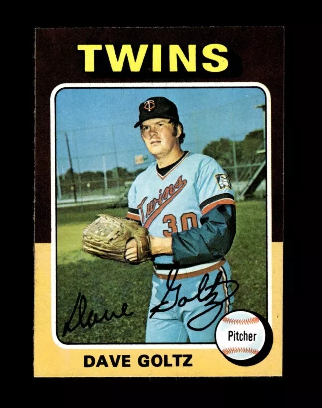 Dave Goltz trading card