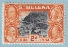 ST HELENA 104  MINT HINGED OG * NO FAULTS VERY FINE! - OSW
