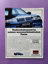 11. Rover 620 Si Werbeanzeige Werbung Reklame 1994