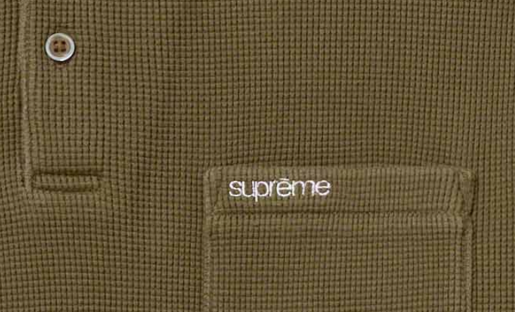 Supreme Thermal L/S Polo Olive Size XL In Hand Ships Fast | eBay Supreme Thermal L/S Polo Olive Size XL In Hand Ships Fast | eBay