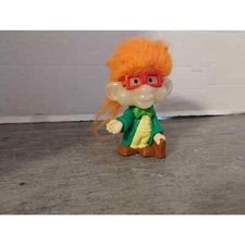 1993 Burger King Kids Club IQ Glow in the Dark Troll Doll