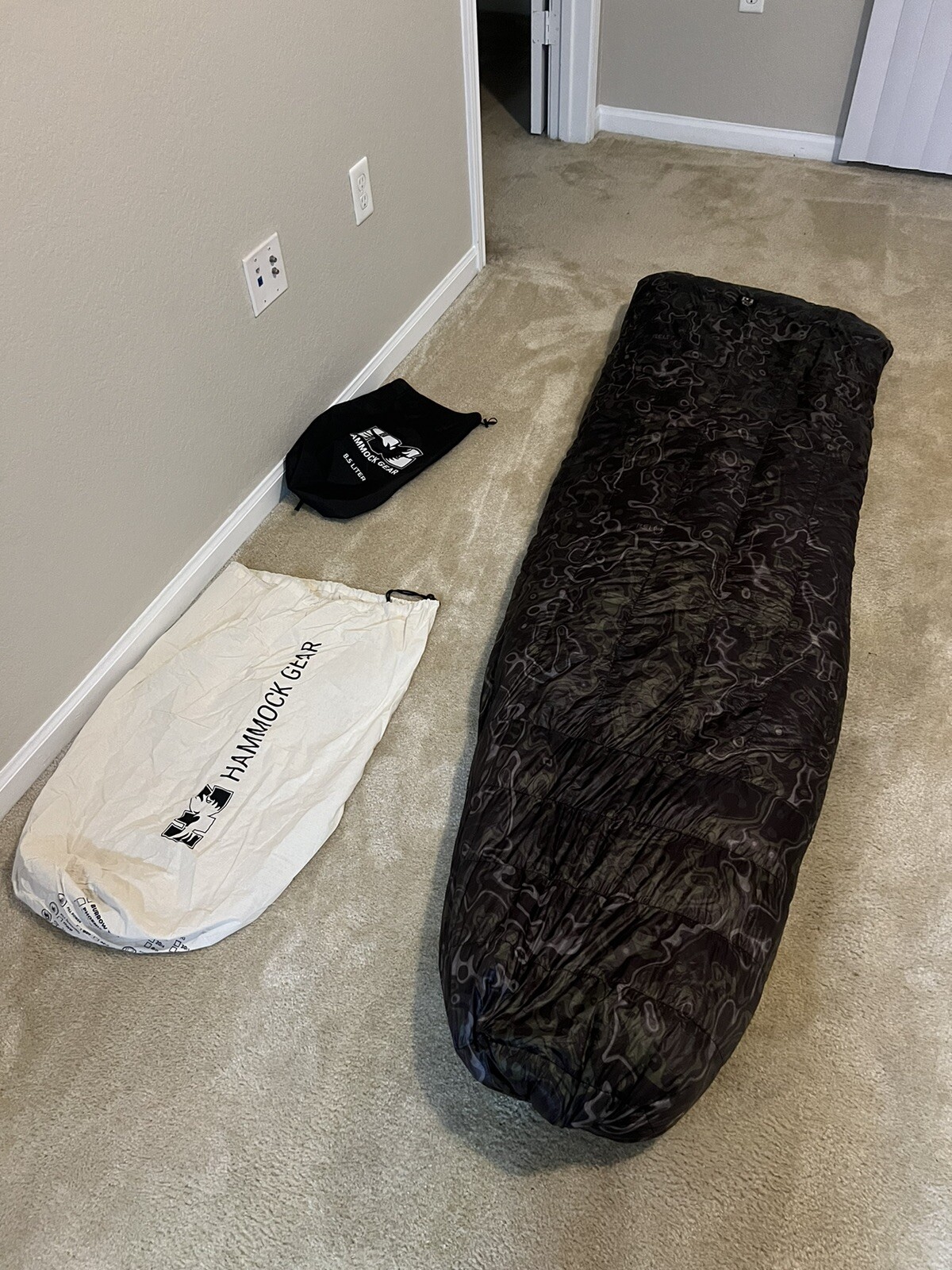 Hammock Gear Relv Premium Burrow 0 Degree Top Quilt.Overstuffed. eBay