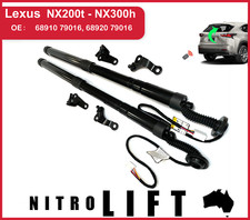 2 x Electric Power Automatic tailgate gas struts for Lexus NX200t-NX300h OEM QLT
