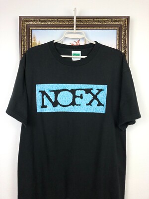 Vintage 90's NOFX Pump Up The Valuum Vegas Tour Shirt Punk Band