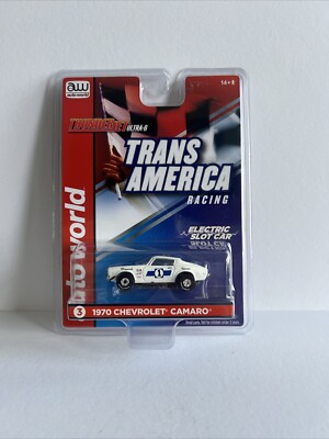 Auto World Thunder Jet Ultra G Trans America 1970 Camaro Slot Car New In Box