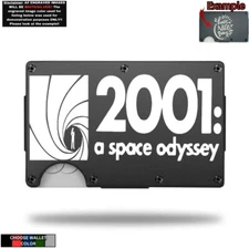 2001 SPACE ODYSSEY Wallet - Laser Engraved Wallet - Cool Wallet