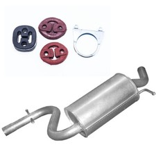 Mittelschalldämpfer +Zubehör für Auspuff VW Golf V & PLUS 1.6 FSi 1598ccm