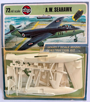 AIRFIX 1/72 ARMSTRONG WHITWORTH A.W. SEA HAWK FGA Mk.6 RN GERMAN NAVY MFG Mk.100