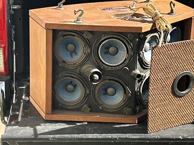 Original Bose Series 901 IV Speakers Direct Reflecting Will Need