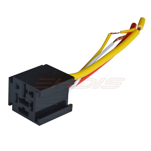 2 PCS Car Relay 4Pin DC 12V 80A Normally Open SPST with Relay Socket Plug 4 Wire - Picture 4 of 9