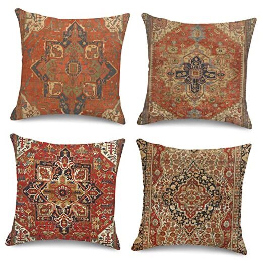 Throw Pillow Covers Home Decor Set of 4 Pillow 20