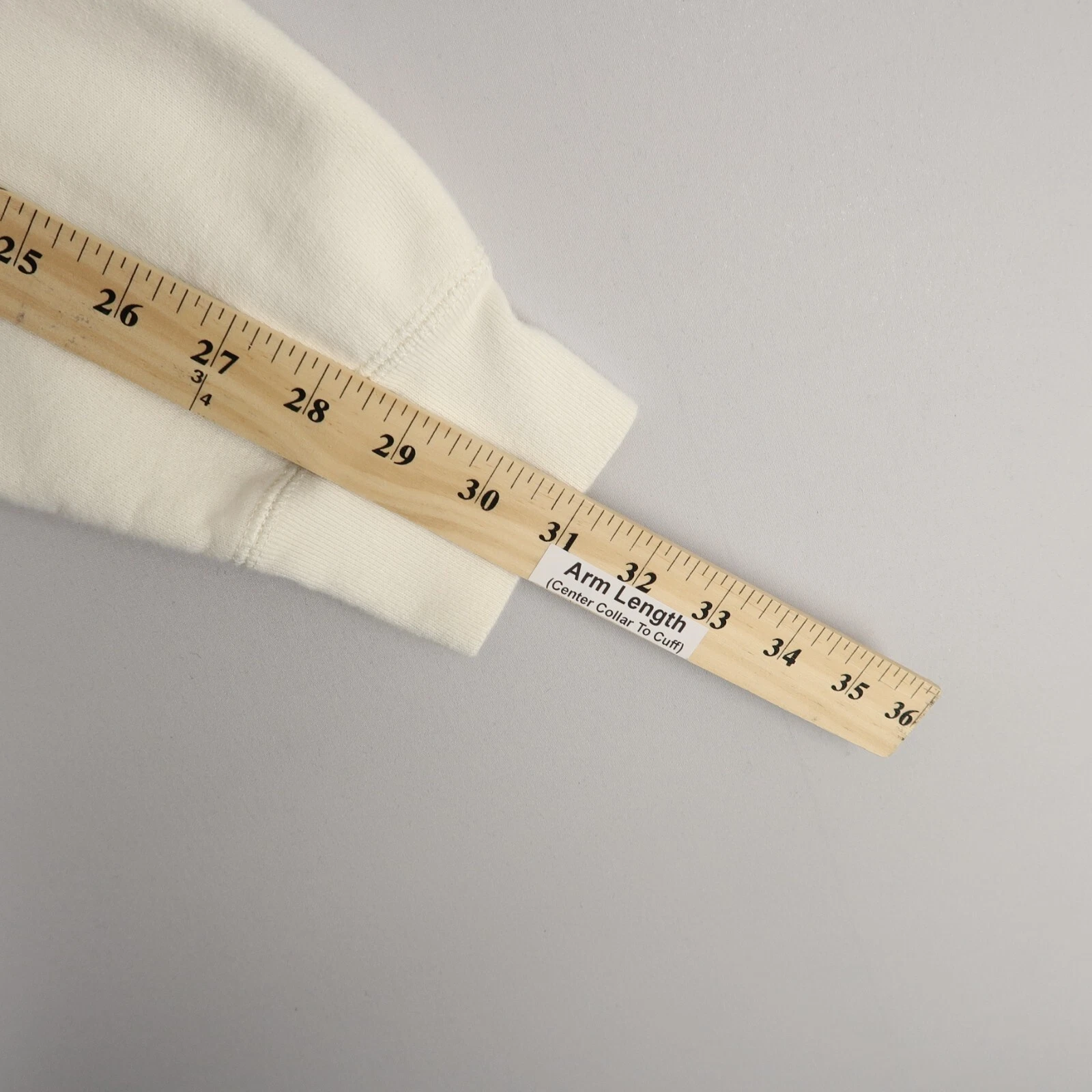 OFF WHITE Felpa con cappuccio Drift Independent Trading adulto M bianco sporco tasche a mano pullover