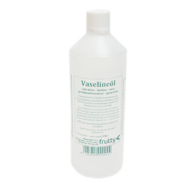 Vaselineöl 1 Ltr. Öl lebensmittelecht 1000 ml Anwendung z.B. Saftfass Bag in Box