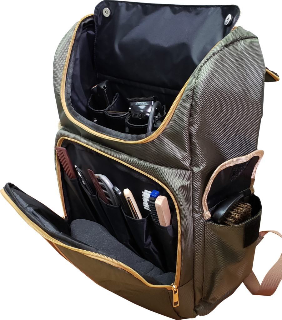 Vincent Clipper Trimmer Back Pack - Red  Barber Backpack
