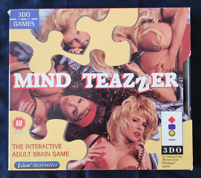 Mind Teazzer (3DO) with Outer Sleeve! (no big box) 100% TESTED! RARE 3D0 teaser
