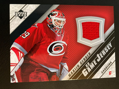 2005-06 Upper Deck UD Game Jersey Series 2 J2-GE Martin Gerber SWITZERLAND