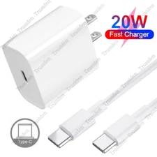 20W USB C Fast Charger PD USB C To C Cable Type C Power Adapter For iPad Pro/Air