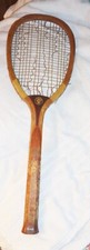 Vintage 1920's AG Spalding Bros Wooden Tennis Raquet - Needs New Strings