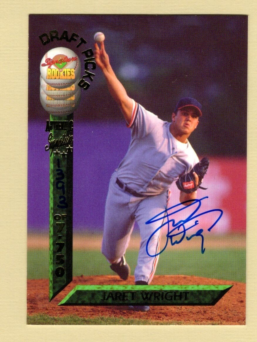 1994 Signature Rookies Draft Picks Jaret Wright Autograph Rookie (Indians)