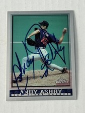 Andy Ashby 1998 Topps Chrome Authentic Signed Autograph Auto San Diego Padres 🔥