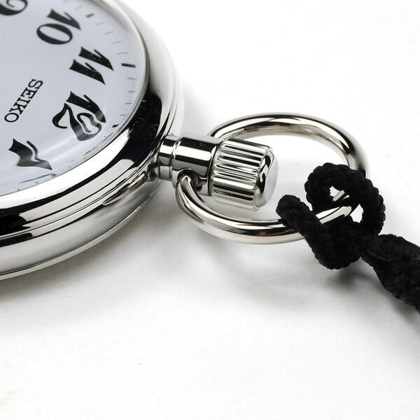 SEIKO Railroad Pocket Watch SVBR003 Stainless Steel Acrylic Glass