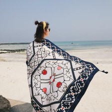 Sarong Batik twill cotton Dress Skirt Beach Cover Wrap