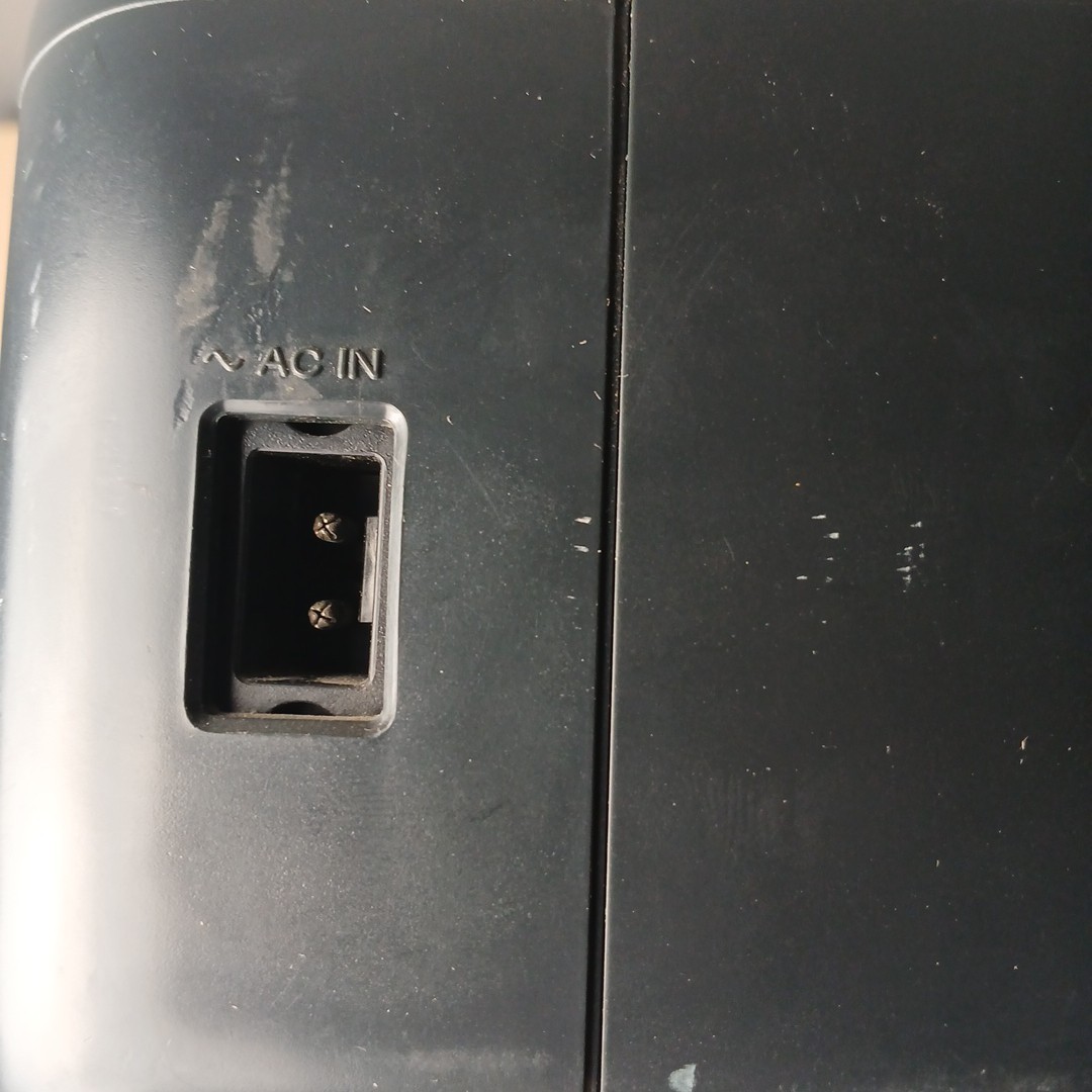 Sony CFS-201 Boombox AM/FM Cassette Radio Black Antennae Plug In Battery Powered