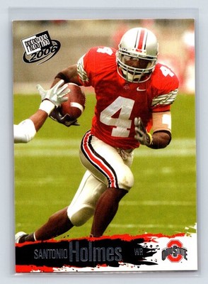 Santonio Holmes 2006 Press Pass #22 Ohio State Buckeyes 3-18
