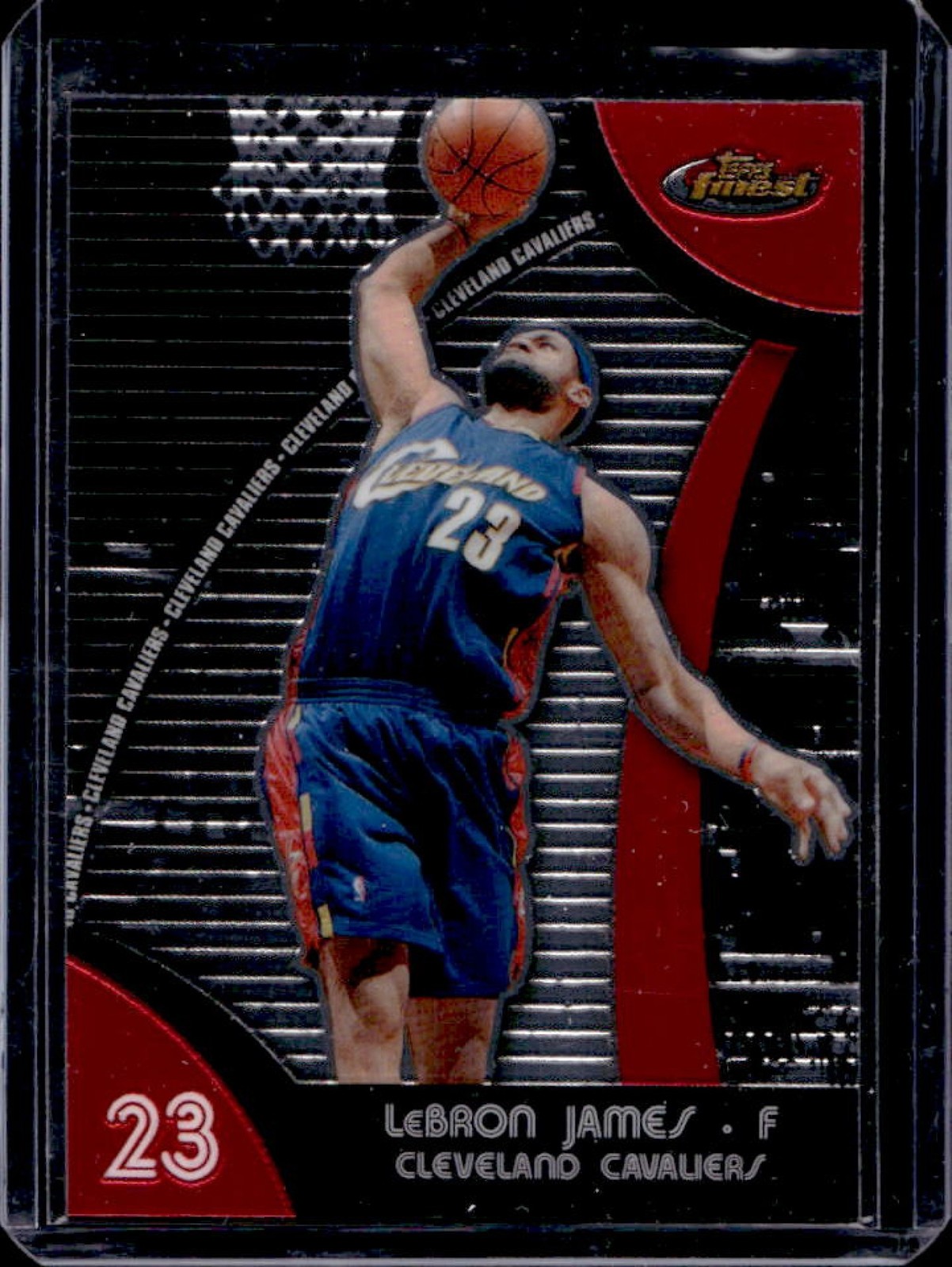 2007-08 Finest LeBron James #40 Cavaliers