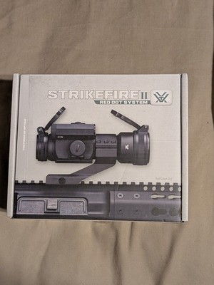 Vortex Strikefire II Dot Sight Red/Green, Cantilever Mount, SF-RG-501
