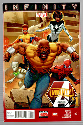 Mighty Avengers No. 1 (8.5) 11/2013 Marvel Modern-Age Comic Infinity  