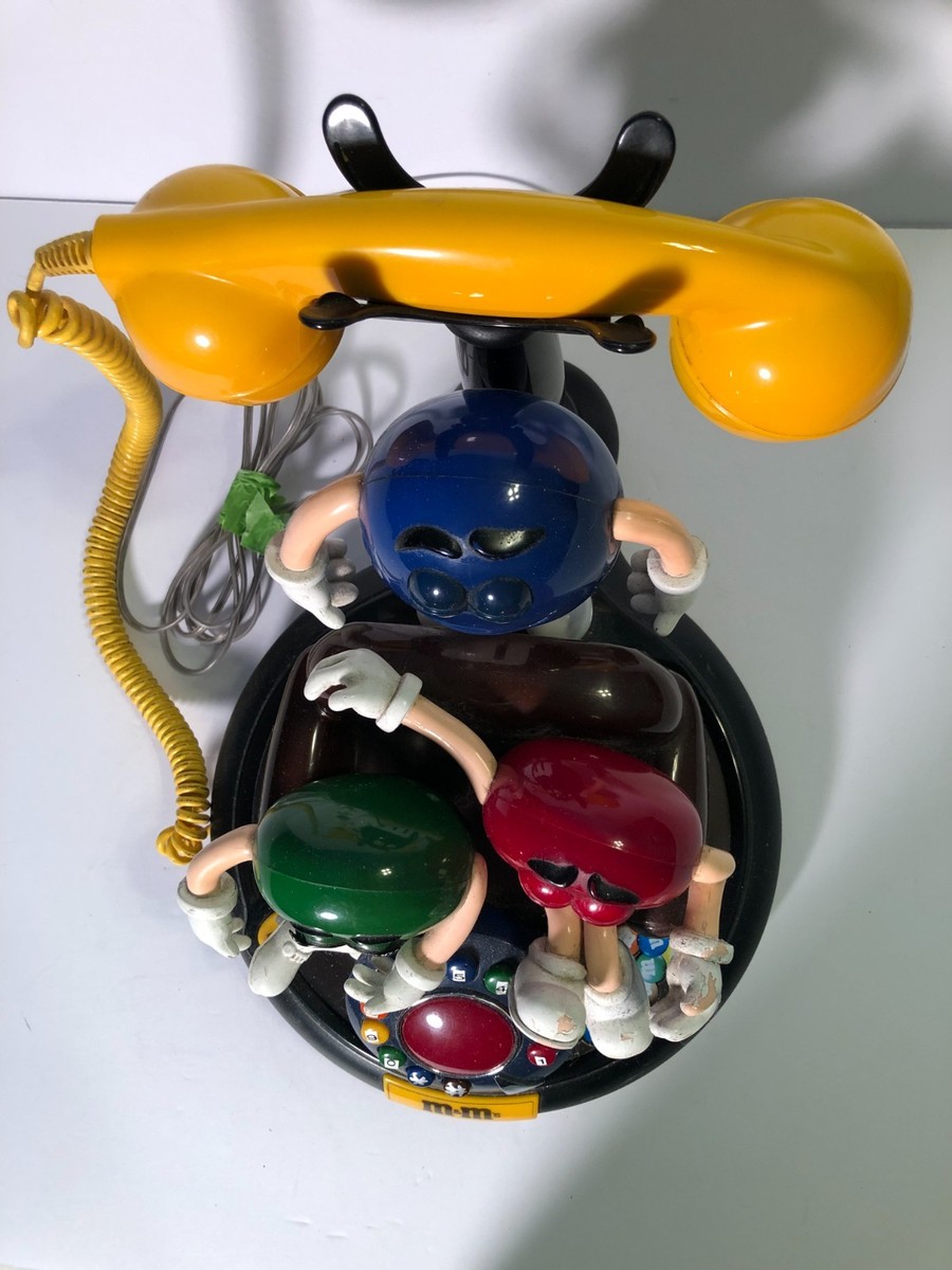 Vintage M&M phone. Phone and ringer work; animation not working | eBay