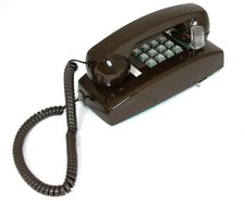 Cortelco 255445-VBA-20M Wall w/ Volume - Brown 2554-V-BR UPC 048044255468 - C...